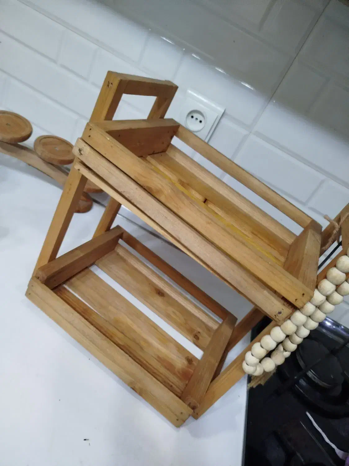 استند ، روغن ریز، تابلو کیچن هوم|آب‌چکان و نظم‌دهنده ظروف|تهران, خاک سفید|دیوار