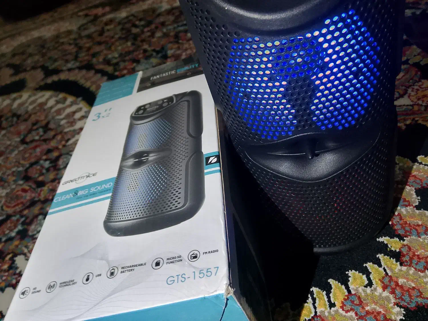 اسپیکر مدل 1557 - GTS|سیستم صوتی خانگی|تایباد, |دیوار