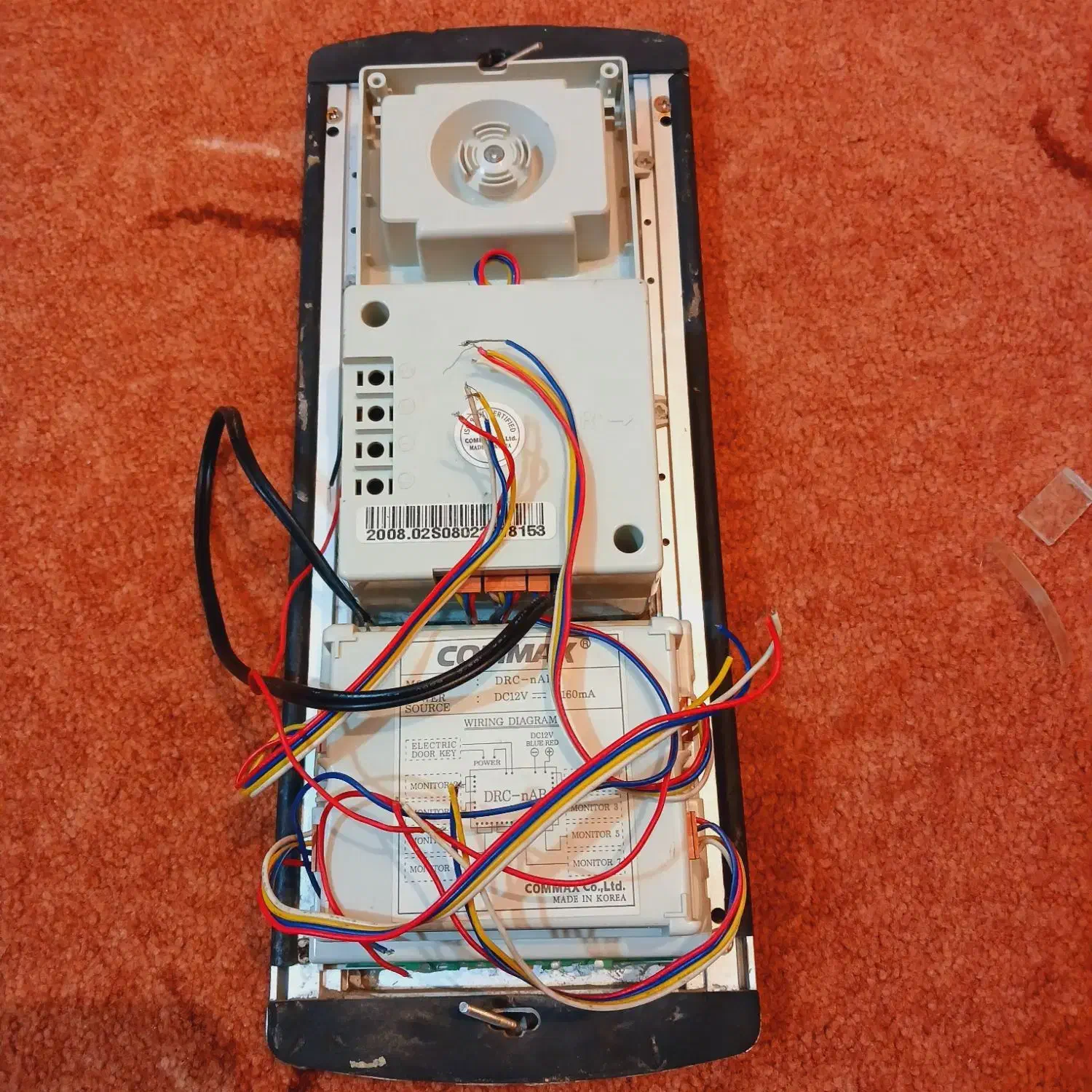 آیفون تصویری کوماکس ۴واحده سیاه و سفید|صوتی و تصویری|اهواز, اهواز|دیوار