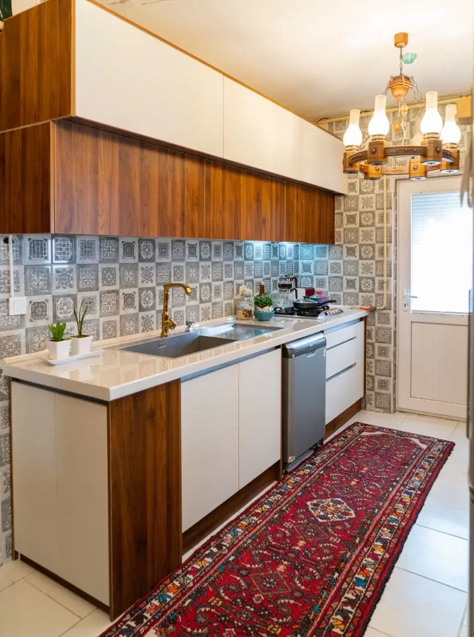 فرش دستباف آنتیک دستبافت قدیمی دست باف دستبافت|فرش|تهران, ولنجک|دیوار