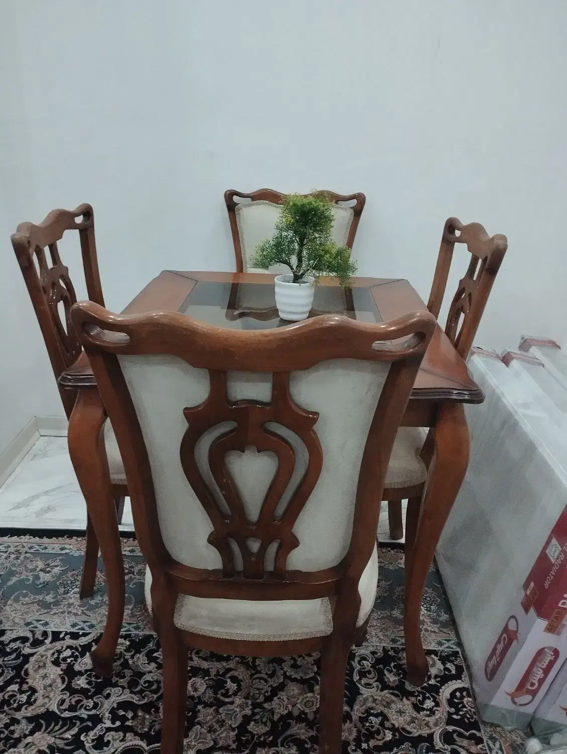 میز نهارخوری 4نفره|میز و صندلی غذاخوری|بهارستان, |دیوار