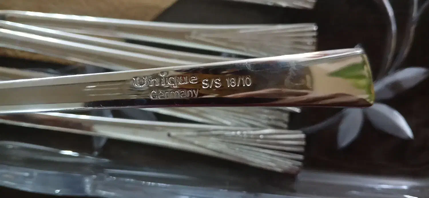 قاشق چنگال استیل مدل طاوس اروپایی|ظروف سرو و پذیرایی|تبریز, |دیوار