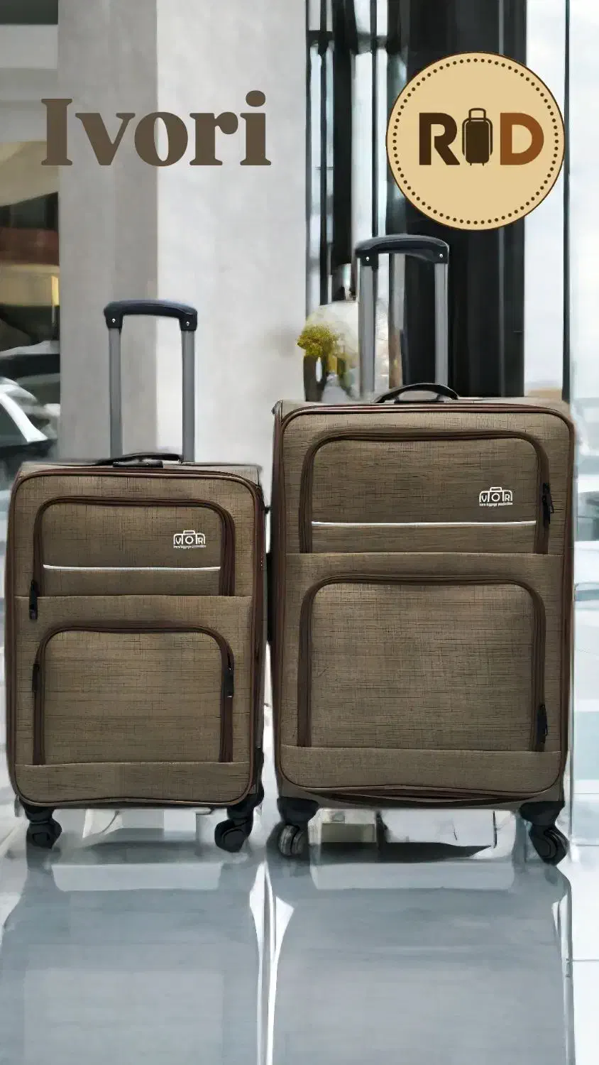 چمدان برزنتی چهارچرخ برند ایوری(جفت فقط 2/600 )|کیف، کفش، کمربند|مشهد, هفده شهریور|دیوار