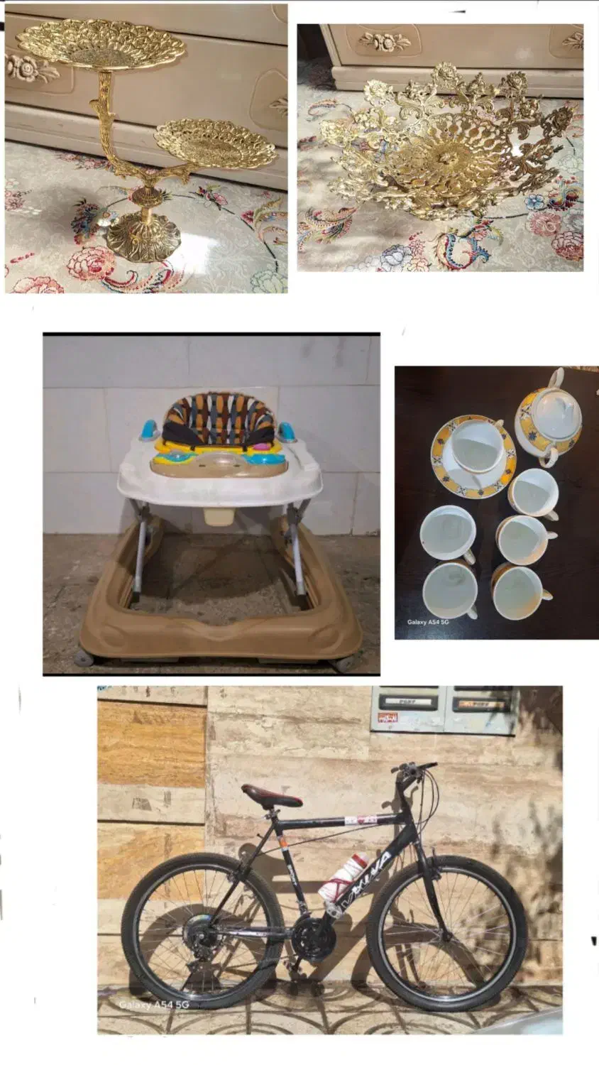 فنجون و برنز و رورئک دوچرخه|دوچرخه، اسکیت، اسکوتر|تهران, والفجر (افسریه)|دیوار