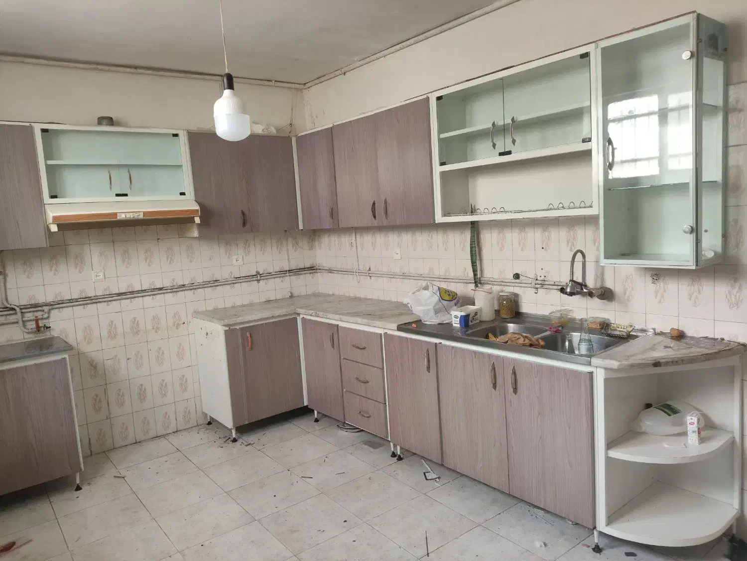 کابینت فلزی سالم|آب‌چکان و نظم‌دهنده ظروف|سبزوار, همت|دیوار