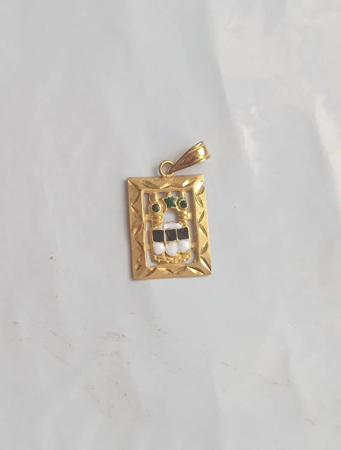 پلاک طلا 21 عیار ، 50 هزار بالای تابلو|جواهرات|سنقر, |دیوار