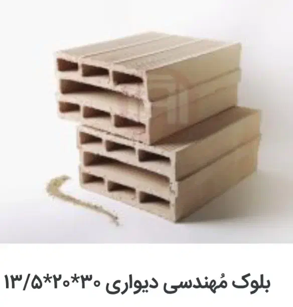 انواع بلوک سفالی  آژند|مصالح و تجهیزات ساختمان|مشهد, شاهد (شهرک غرب)|دیوار