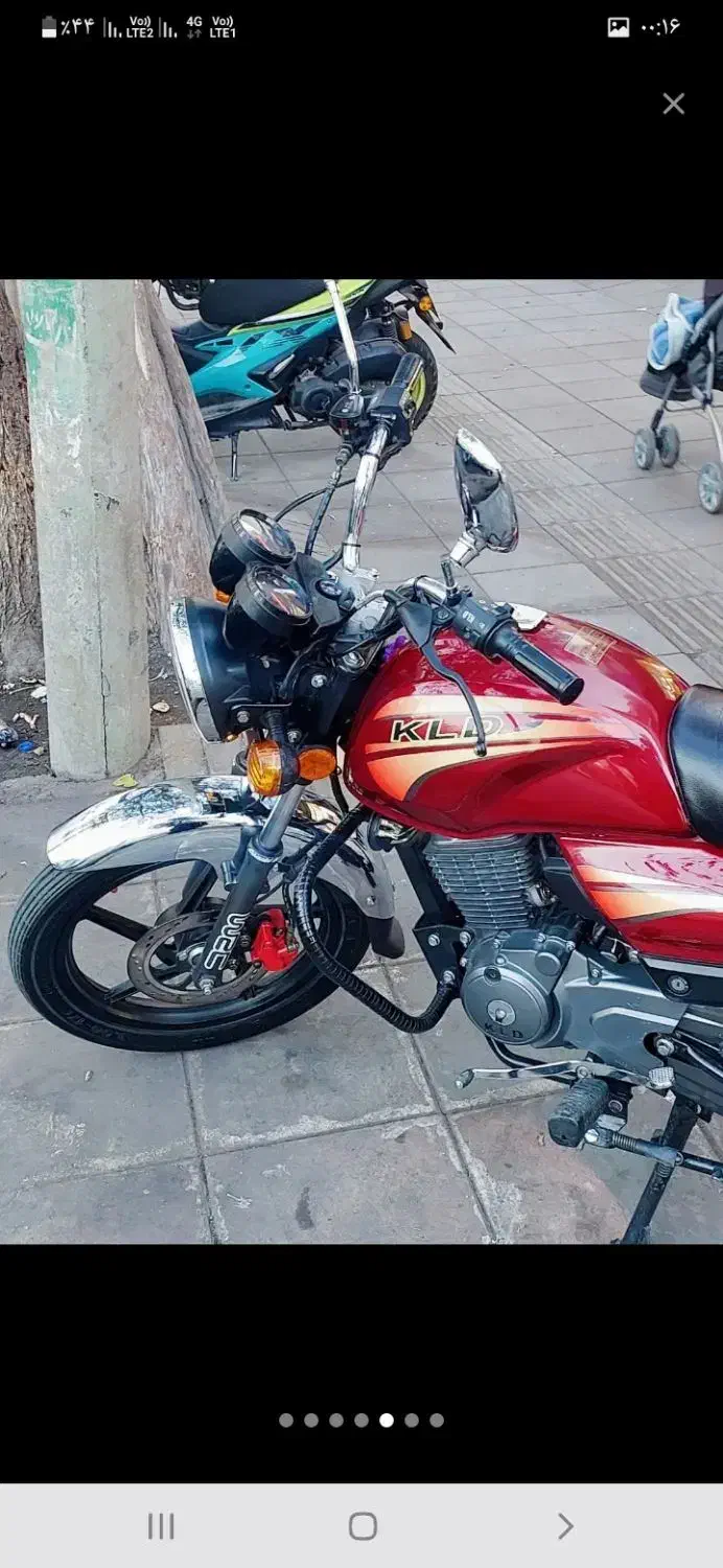 موتور کی ال دی در حد صفر ۲۰۰ سی سی|موتورسیکلت|صومعه‌سرا, |دیوار