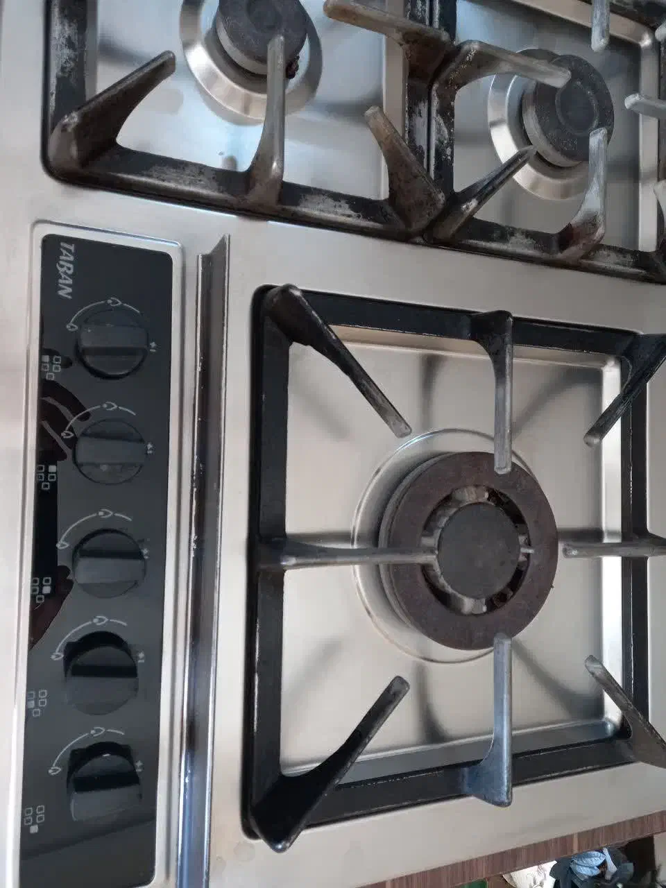 گاز صفحه ای استیل|اجاق گاز و لوازم برقی پختوپز|منجیل, |دیوار