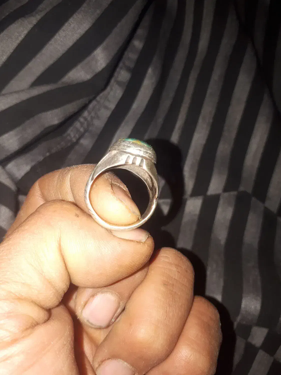 انگشترنقره فیروزه|جواهرات|اقلید, |دیوار