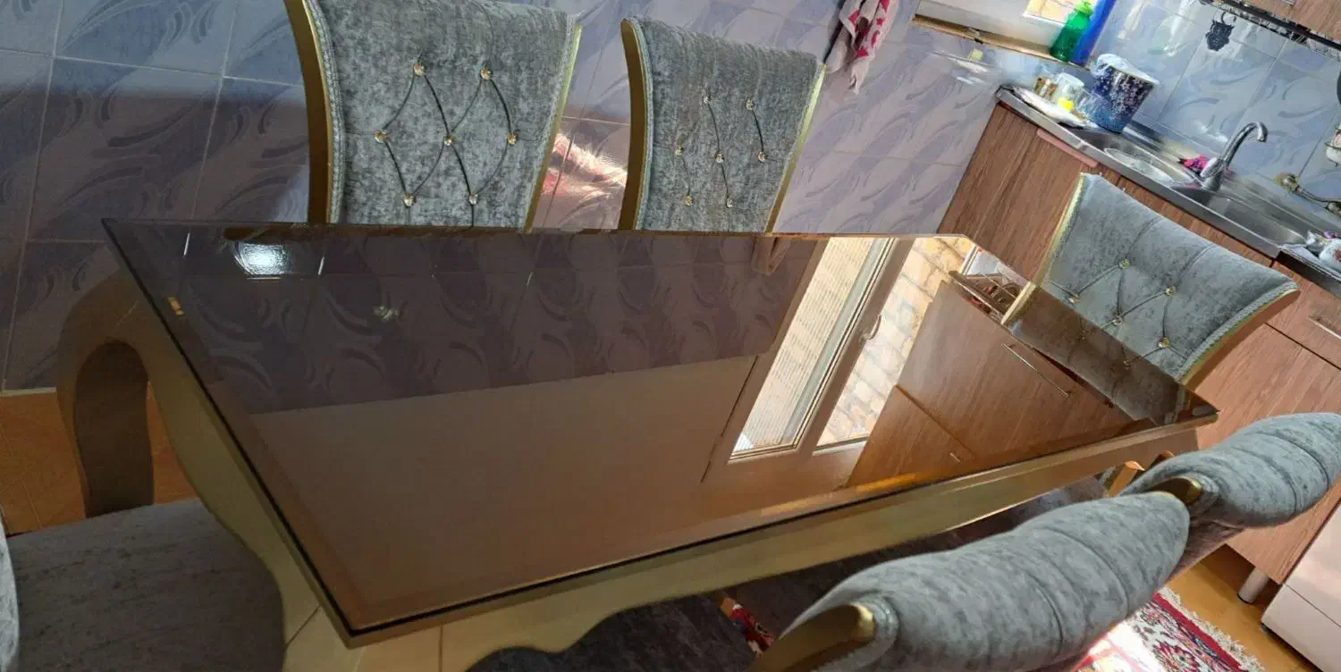 میز غذا خوری نو|میز و صندلی غذاخوری|صفادشت, |دیوار