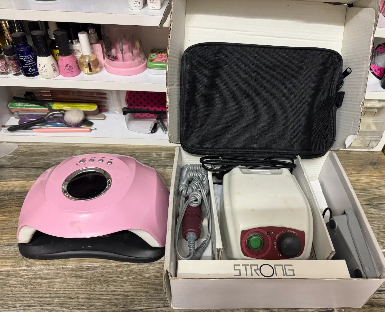 لوازم کاشت ناخن|آرایشی، بهداشتی، درمانی|اسلامشهر, شهرک قائمیه|دیوار