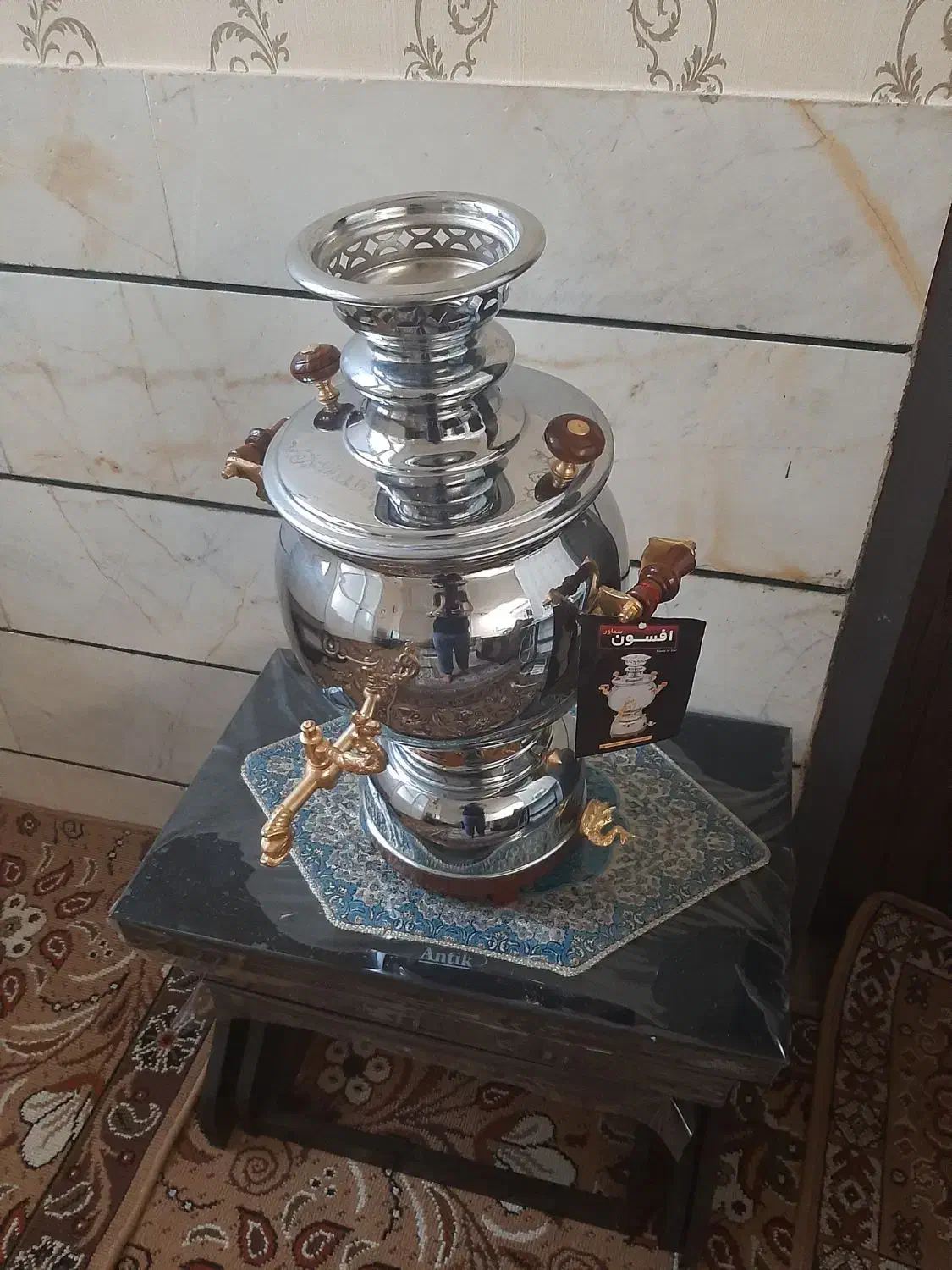 سماور افسون نو استفاده نشده|سماور، چایساز، قهوهساز|لنجان, |دیوار