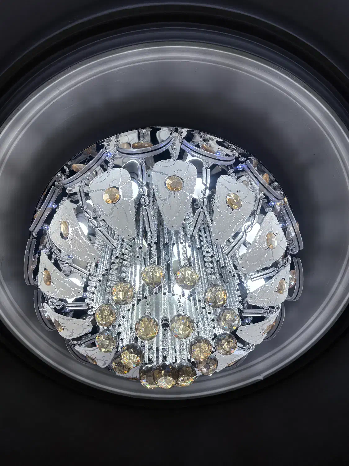 لوستر کریستالی|لوستر و چراغ آویز|ساوه, |دیوار