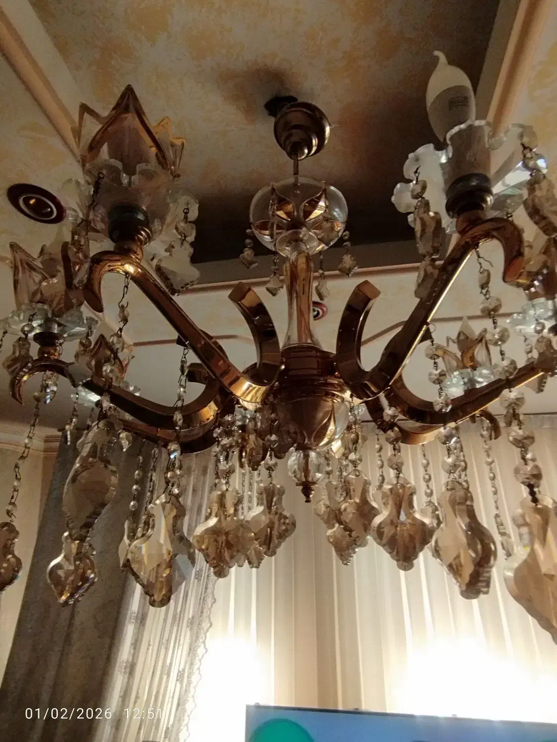 لوستر|لوستر و چراغ آویز|پاکدشت, پاکدشت (مامازند)|دیوار