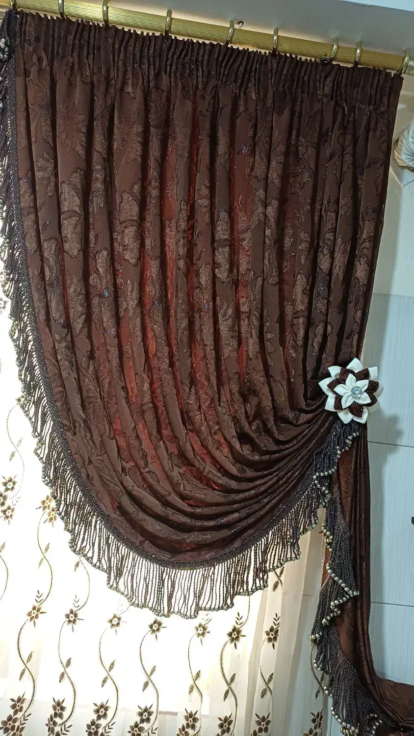 والان پرده|پرده، رانر، رومیزی|قرچک, زیبا شهر|دیوار