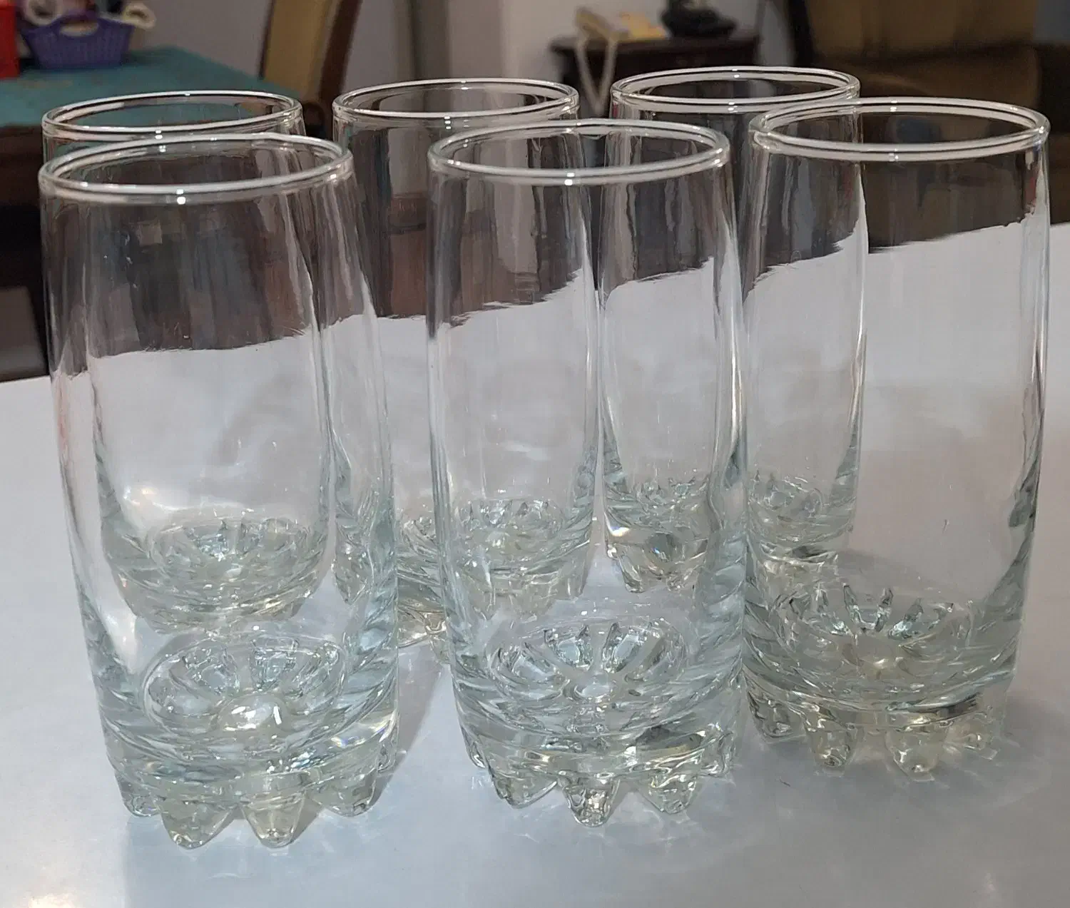 یک دست، ۶ عدد، لیوان پافیلی|ظروف سرو و پذیرایی|ساری, |دیوار