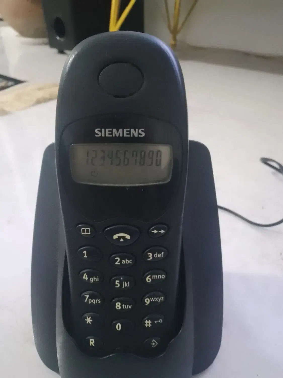 گوشی تلفن بیسیم زیمنسA100|تلفن رومیزی|فردوسیه, |دیوار