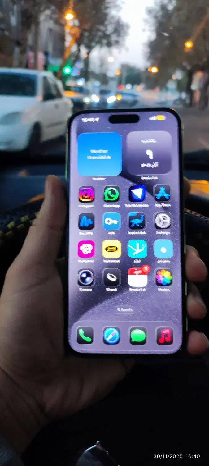 گوشی آیفون ۱۵ پرومکس ۲۵۶ گیگ|موبایل|گرگان, |دیوار