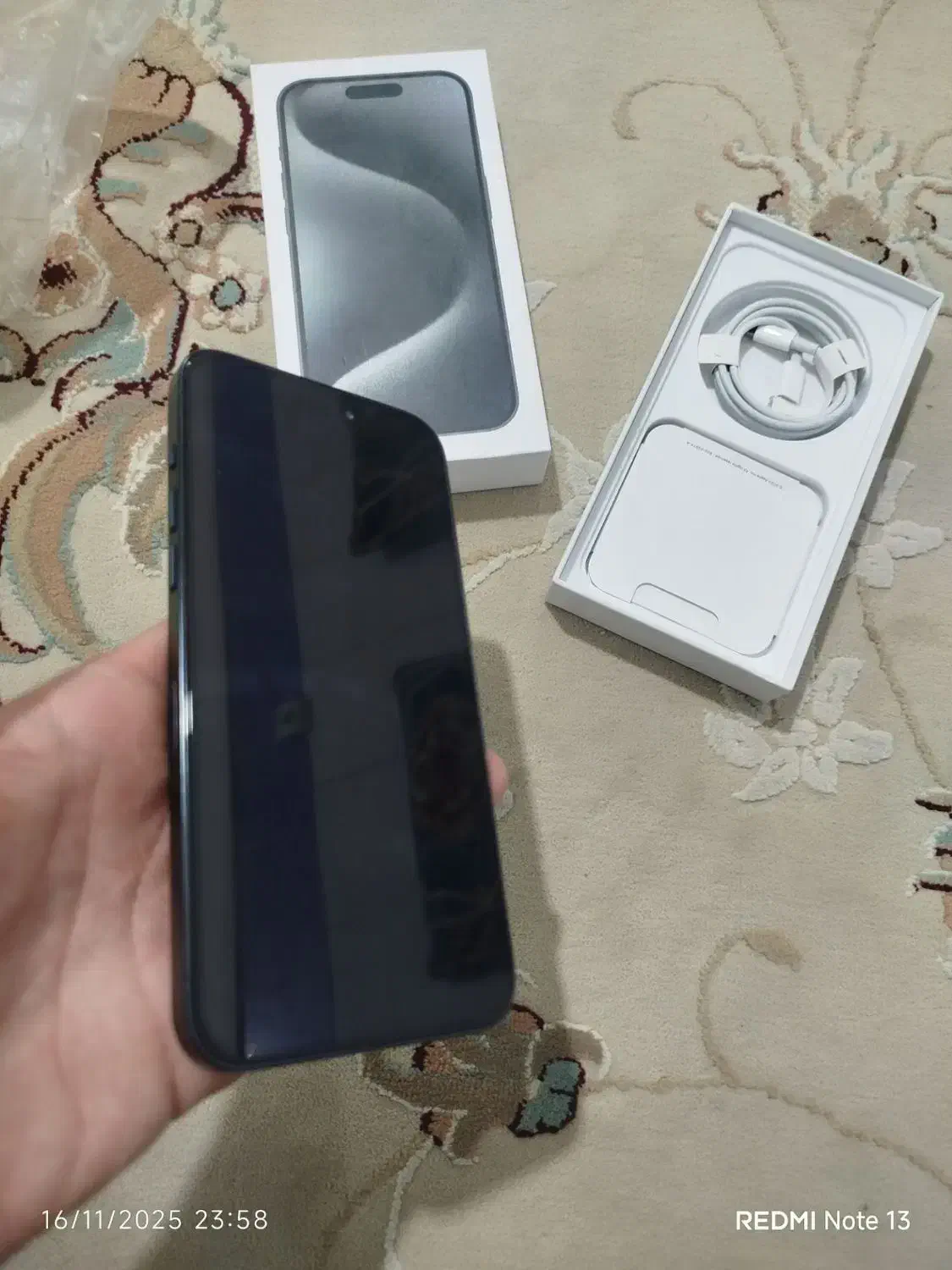 آیفن ۱۵ پرومکس فول کپی شرکت کی اِس کاملا نو|موبایل|یاسوج, |دیوار