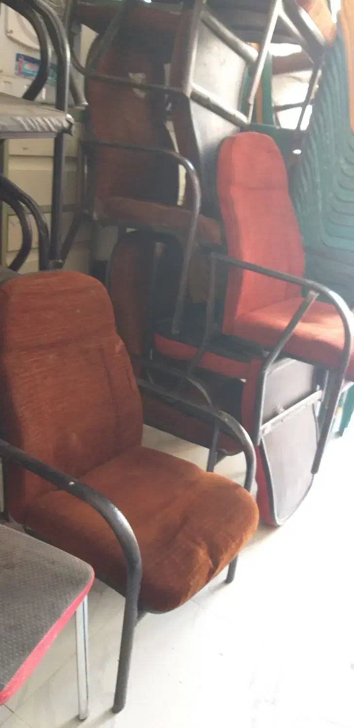 صندلی مبلی انتظار سمساری|صندلی و نیمکت|خرمآباد, |دیوار