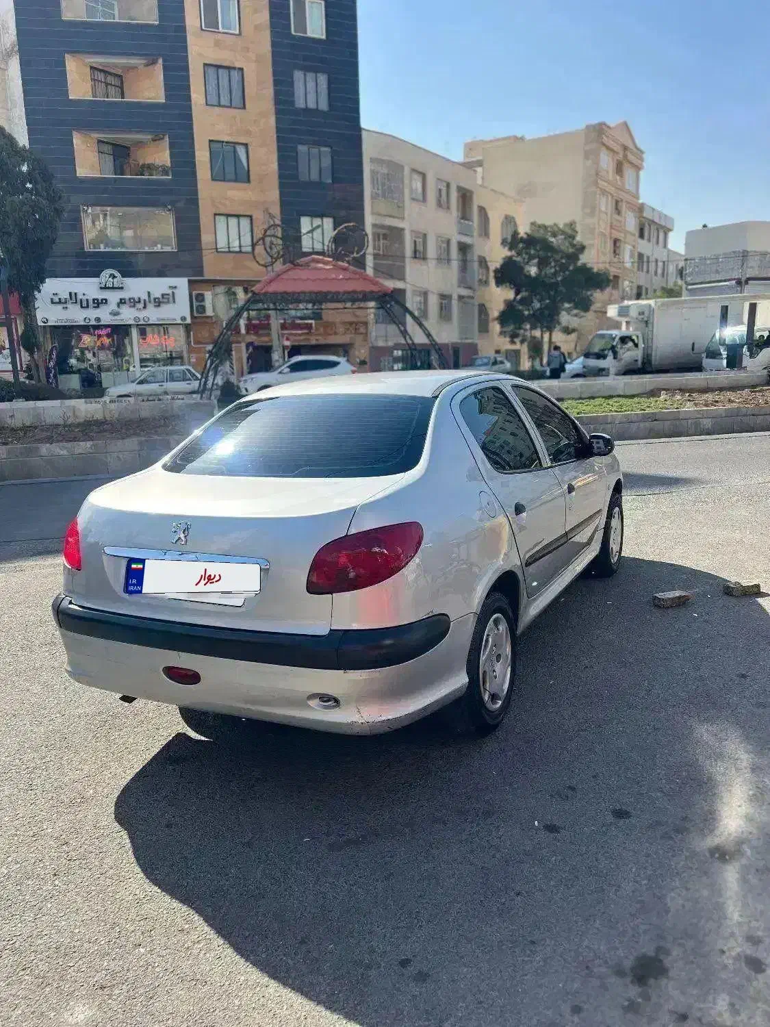 ۲۰۶ مدل ۸۶ TU5|خودرو سواری و وانت|اندیشه, اندیشه فاز ۳|دیوار