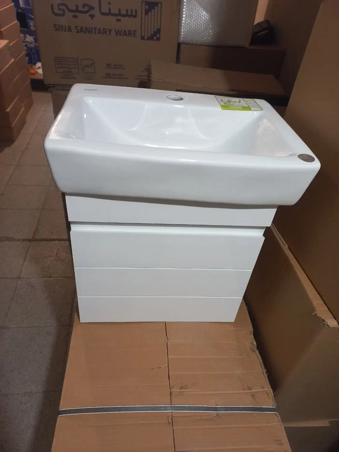 روشویی کابینتی /کابین دست شویی|لوازم سرویس بهداشتی|تهران, خاک سفید|دیوار