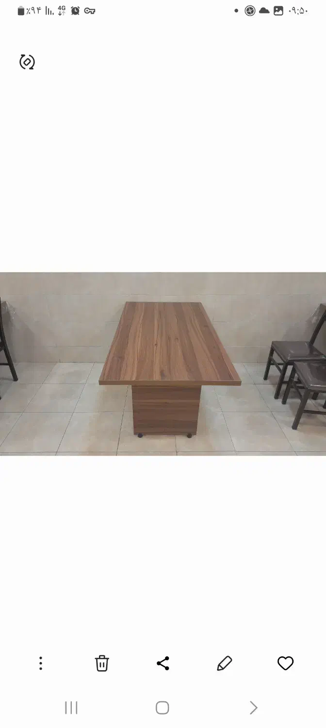 میز ام دی اف|میز و صندلی غذاخوری|آباده, |دیوار