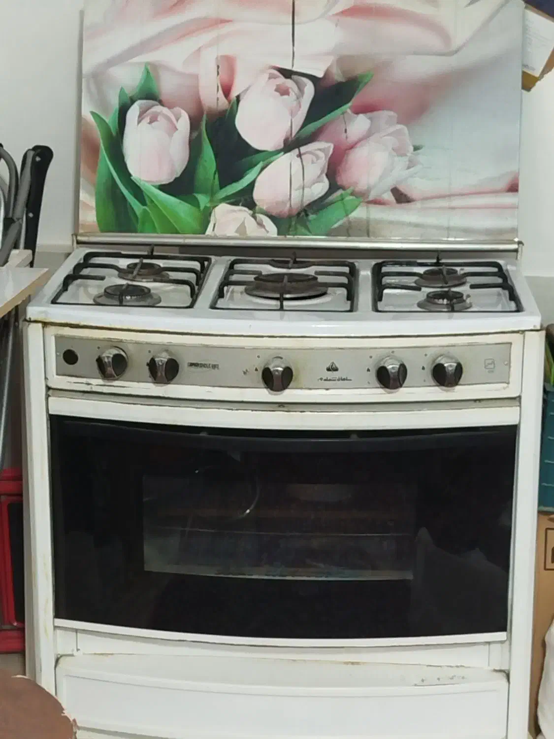 گاز ۵ شعله|اجاق گاز و لوازم برقی پخت‌وپز|مرودشت, دولت آباد|دیوار