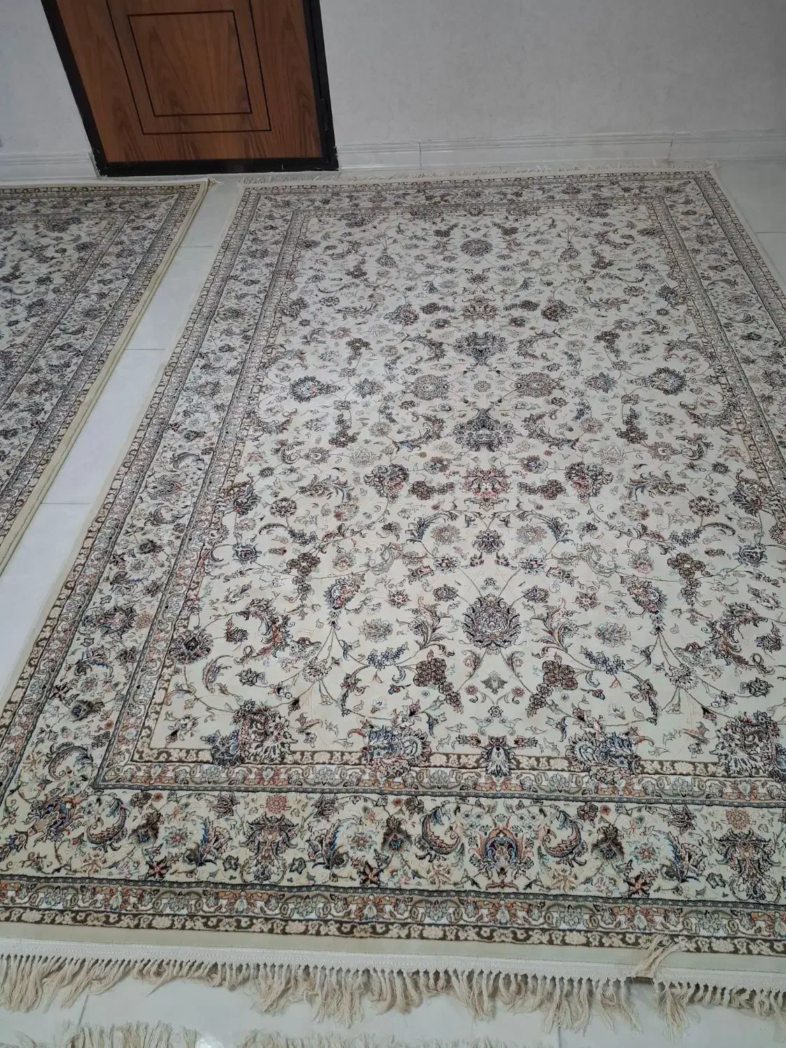 ۴ تخته فرش شش متری افشان|فرش|کرمانشاه, |دیوار