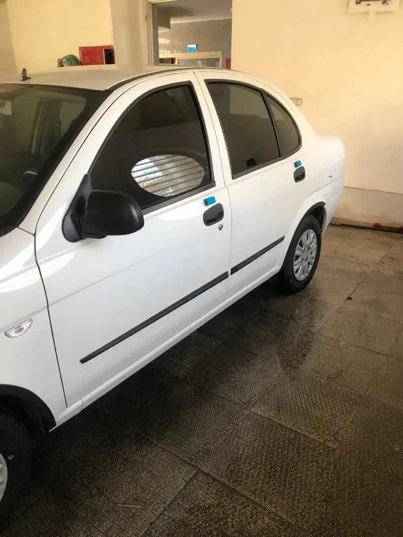 تیبا سفید SXمدل ۹۸|خودرو سواری و وانت|شیراز, چوگیاه‎|دیوار