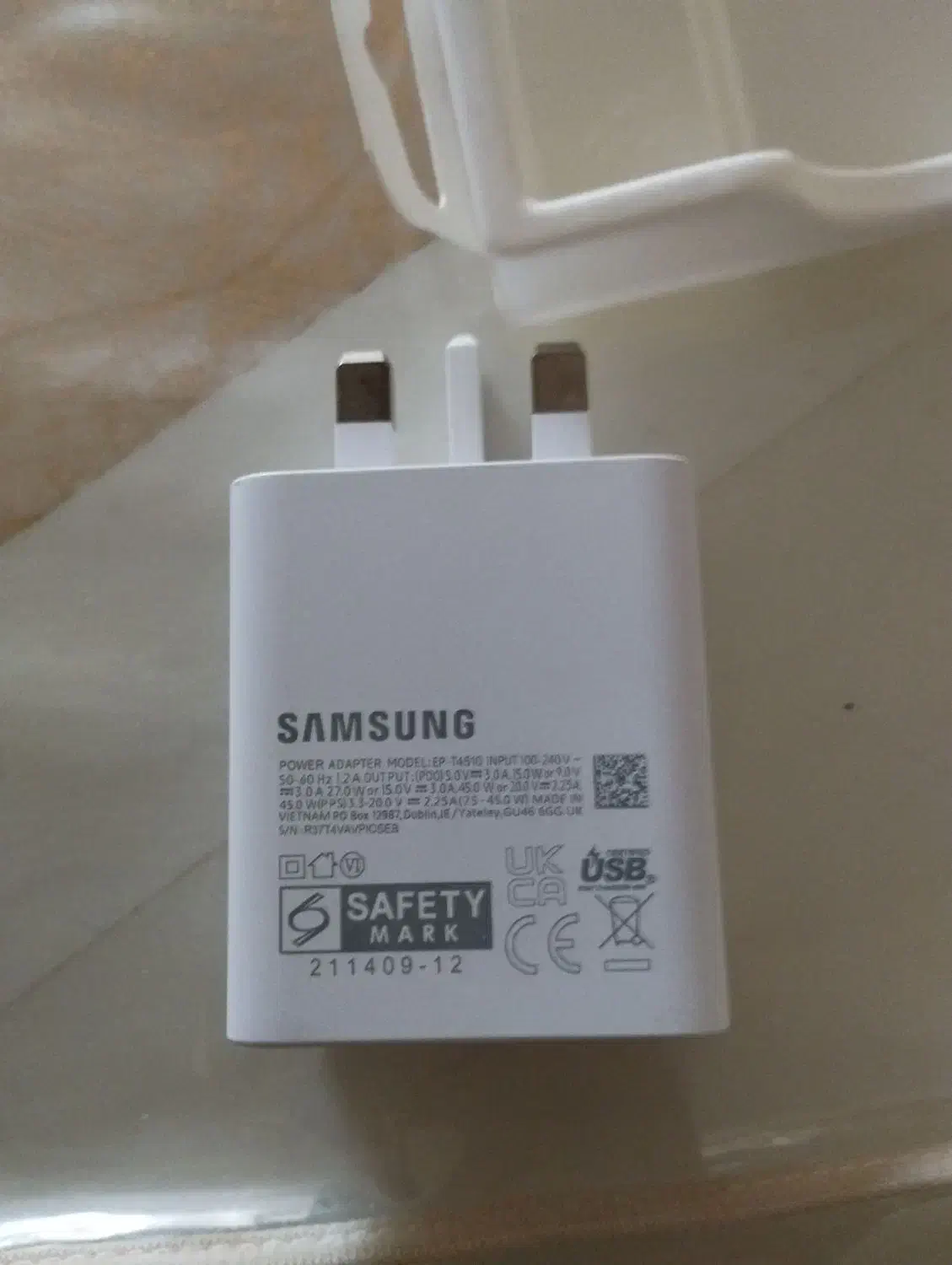اداپتور ۴۵وات اصل سامسونگ|لوازم جانبی موبایل و تبلت|ارومیه, |دیوار