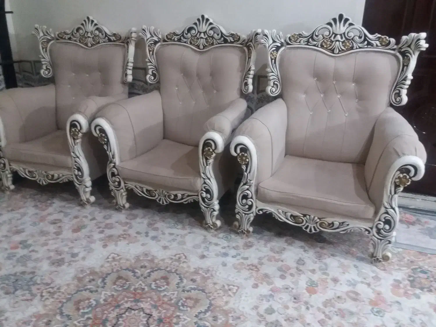 مبل هفت نفره|مبلمان خانگی و میز عسلی|کوهدشت, |دیوار