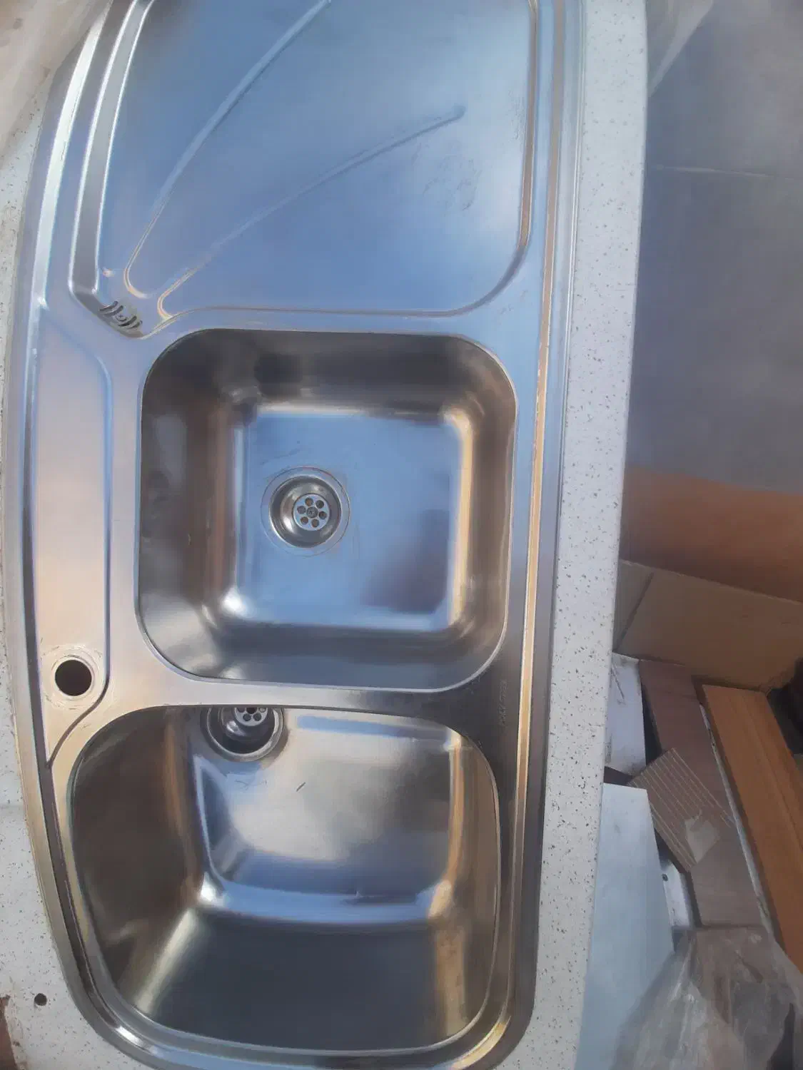 سینک خیلی تمیز در حد نو|مصالح و تجهیزات ساختمان|نهبندان, |دیوار