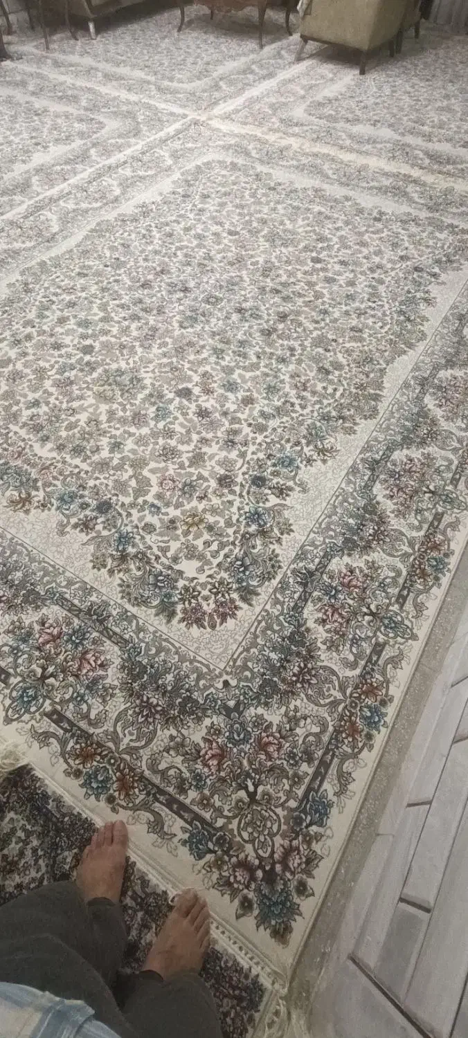 4 تخته فرش 12 متری 700شانه پردیس کاشان|فرش|الیگودرز, |دیوار