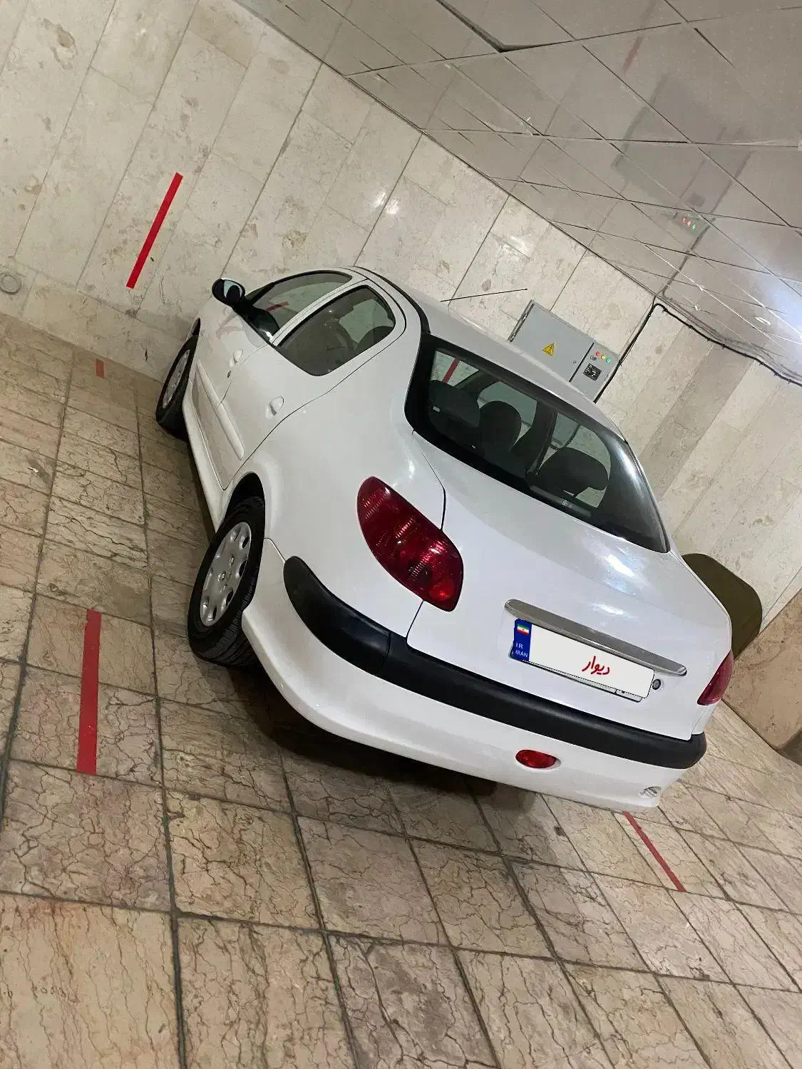 پژو 206sd سفید v8|خودرو سواری و وانت|چهاردانگه (تهران), |دیوار