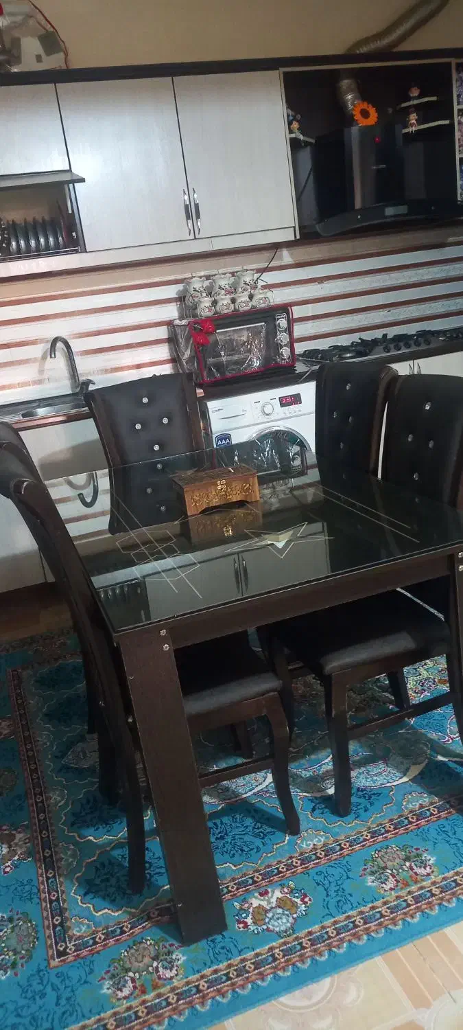 میز ناهار خوری ۶ نفره  دره شهر|میز و صندلی غذاخوری|دره شهر, |دیوار