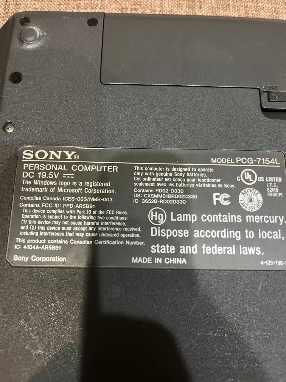 لپ تاپ Sony vaio|رایانه همراه|تهران, امام خمینی|دیوار
