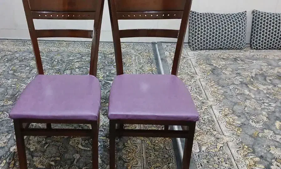 صندلی باچوب راش|میز و صندلی غذاخوری|قم, شاه ابراهیم|دیوار