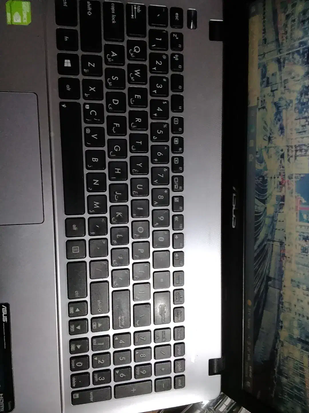 لب تاپ ایسوس مهندسی، با گرافیک و باتری جدا شونده|رایانه همراه|بندرعباس, |دیوار