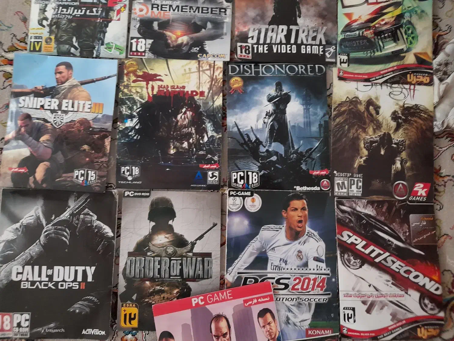 سی دی سیدی بازی کامپیوتر|کنسول، بازی ویدئویی و آنلاین|مشهد, انقلاب|دیوار