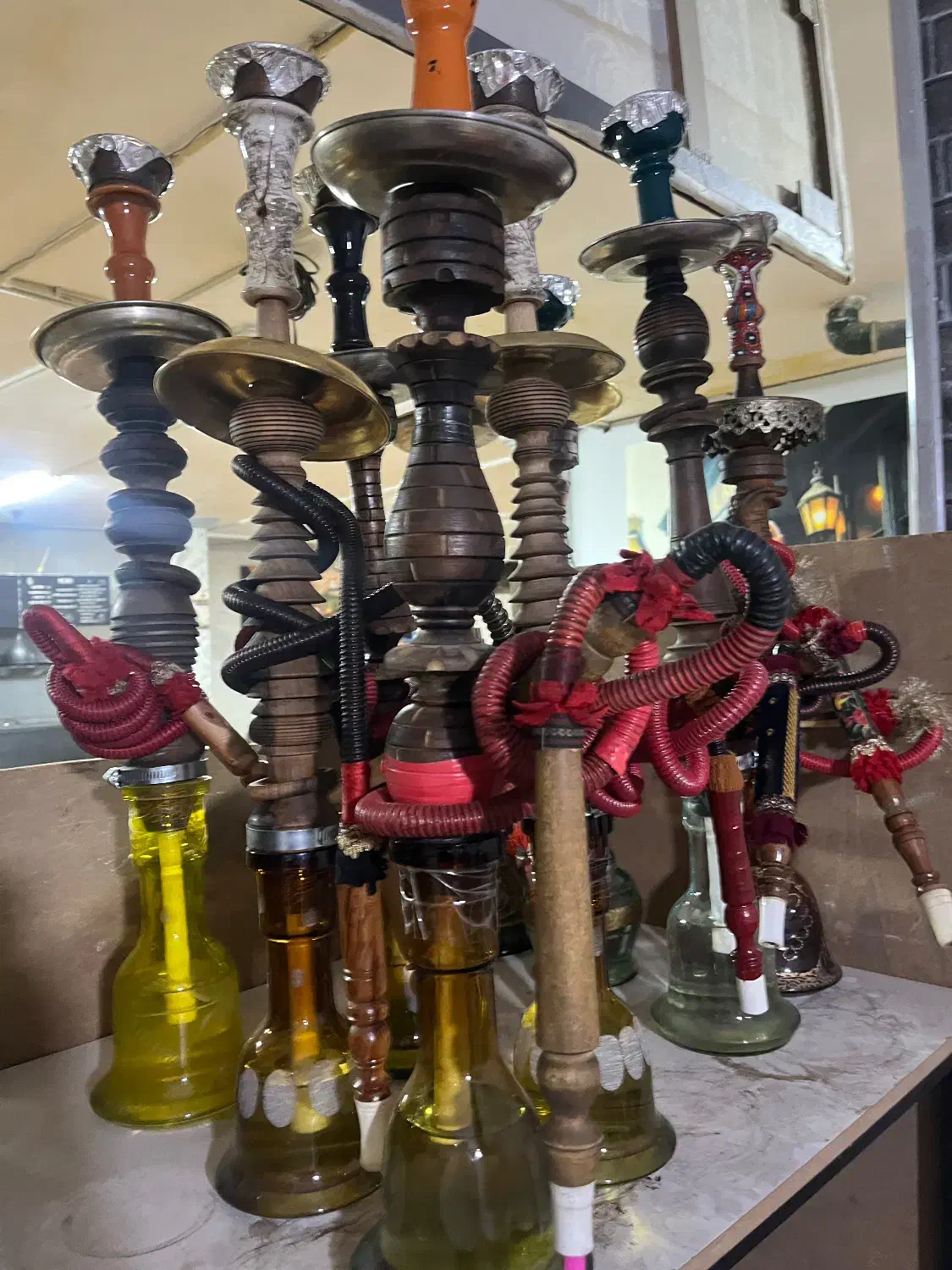 قلیان و لوازم قهوه‌خانه|کافی‌شاپ و رستوران|کرج, ساسانی (قلمستان)|دیوار