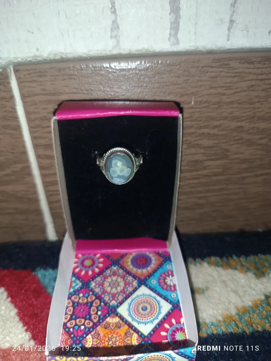 انگشتر نقره ی باباقوری بی نقص به شدت زیبا|جواهرات|تهران, باشگاه نفت|دیوار