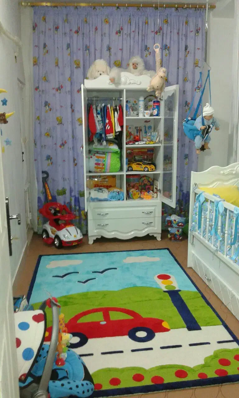 سرویس،خواب کودک تخت و کمد و خوش خواب طبی|تخت و سرویس خواب|مینودشت, |دیوار