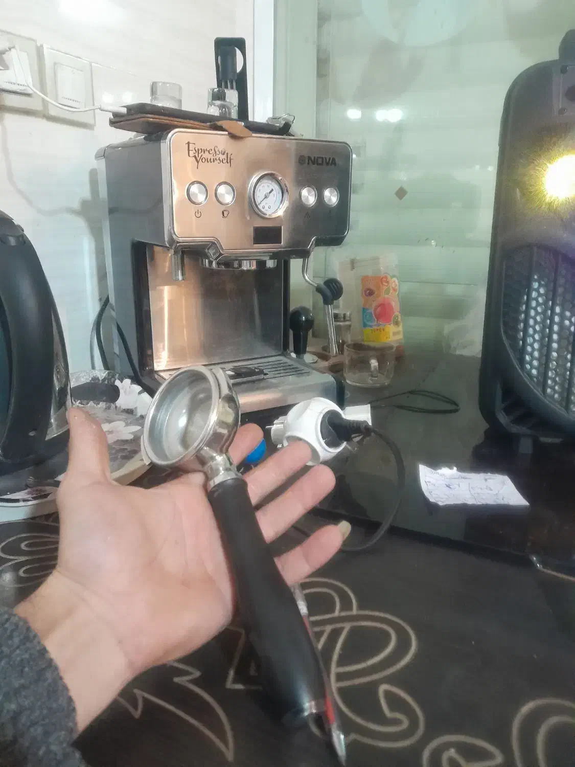 قهوه ساز نوا ۱۲۸|سماور، چایساز، قهوهساز|دورود, |دیوار