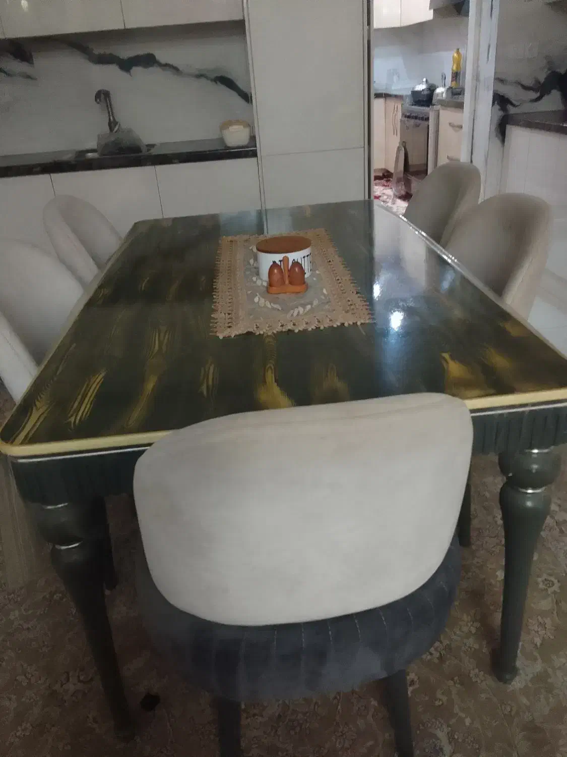 فروش میز ناهار خوری|میز و صندلی غذاخوری|آکند, |دیوار