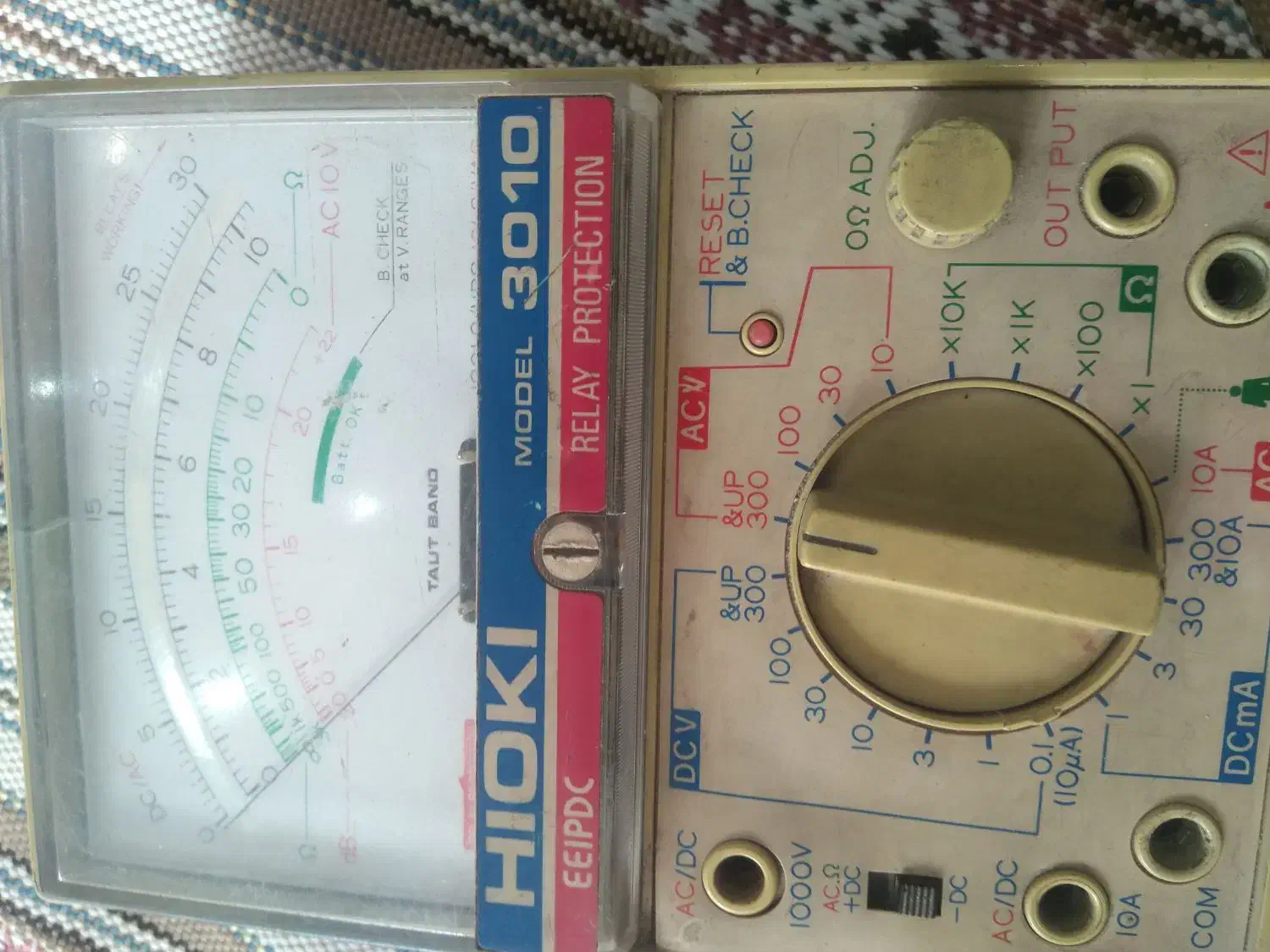 مولتی متر. اهم متر .هیوکی 3010 .HIOKI اصل ژاپن|ابزارآلات|رودسر, |دیوار