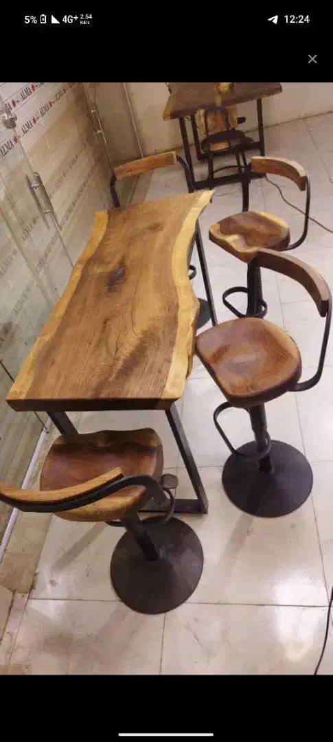 مدل کف چوب گردو|میز و صندلی غذاخوری|تهران, شهید رجایی|دیوار