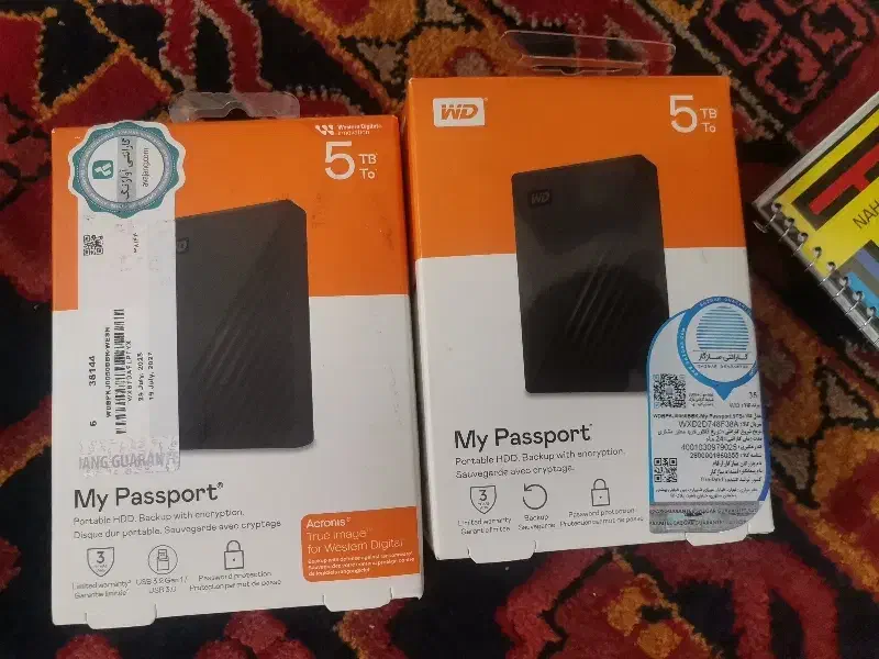 فروش 4 عدد هارد کارکرده|قطعات و لوازم جانبی رایانه|شیراز, وصال|دیوار