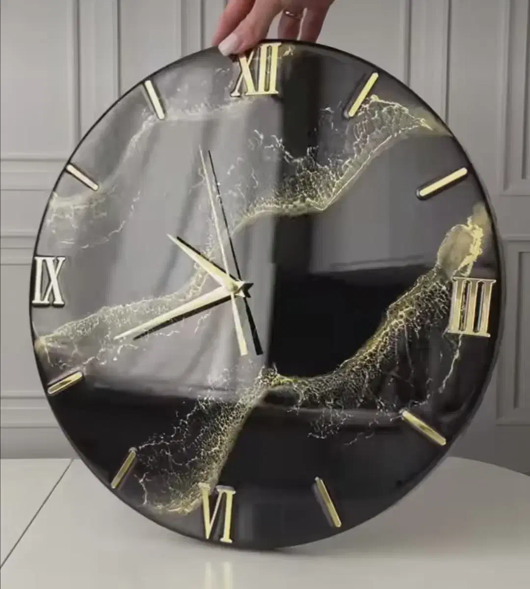 ساعت دیواری رزینی|ساعت دیواری و تزئینی|تهران, هفده شهریور|دیوار